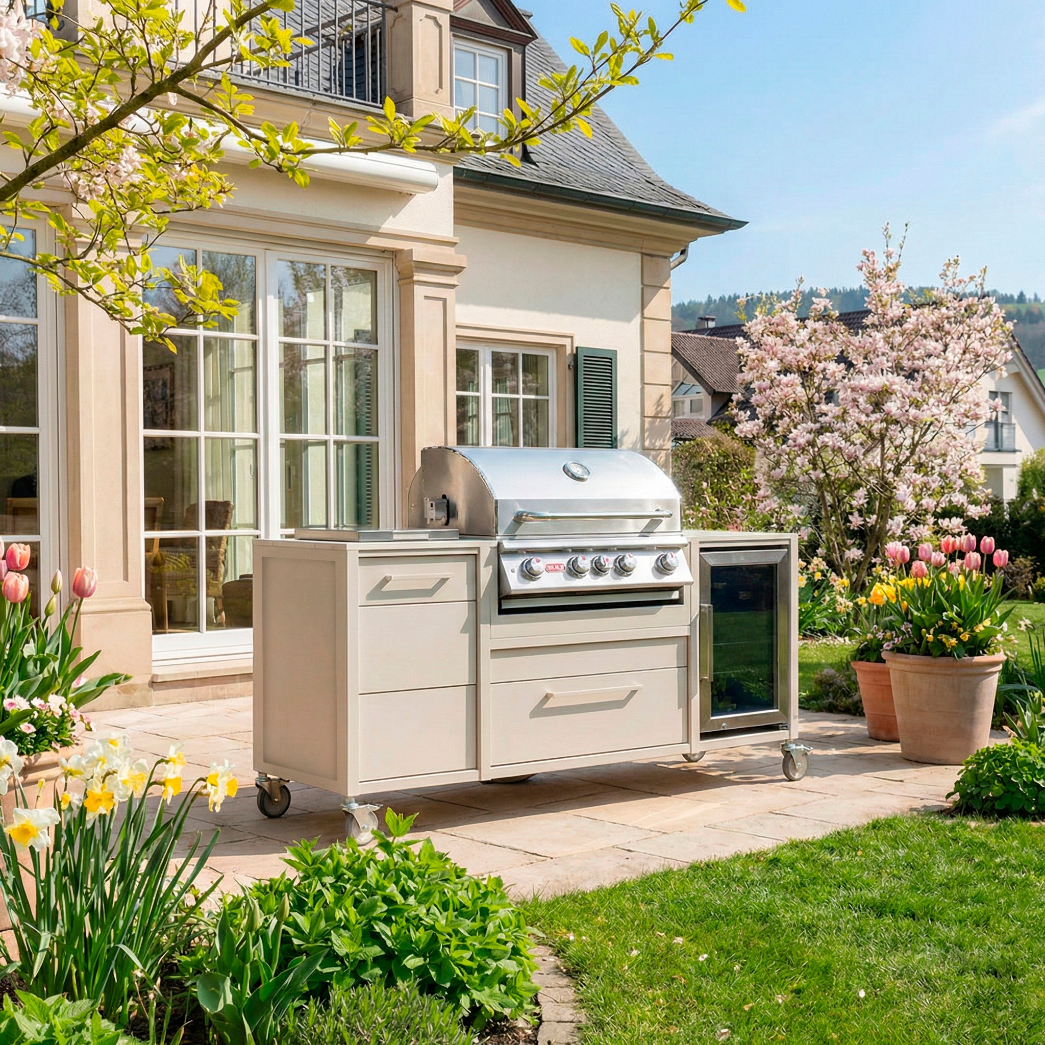 𝑫𝒆𝒊𝒏𝒆 𝑶𝒖𝒕𝒅𝒐𝒐𝒓𝒌𝒖̈𝒄𝒉𝒆, 𝒅𝒆𝒊𝒏 𝑺𝒕𝒚𝒍𝒆 🌼

Der Februar ist der perfekte Monat, um deine Traumküche für draußen zu planen.
Mit dem BURN BBQ BLOCK bist du flexibel in der Auswahl deiner Module und der Gestaltung. Highlights wie der integrierte Kühlschrank machen den Unterschied: Gekühlte Getränke, mariniertes Fleisch und frische Zutaten hast du so stets griffbereit – und das ständige Hin- und Herlaufen zwischen Innen- und Außenküche ist Geschichte. Dazu praktische Schubladen, großzügige Arbeitsflächen und natürlich ein leistungsstarker Grill, den du dir nach deinen Vorlieben aussuchen kannst. 

Gestalte deine perfekte Outdoorküche – modular, mobil und perfekt auf dich abgestimmt! 🔥

Interesse? Meld dich bei uns! 

Dein Team von Hilgenhaus Grünbau 🌱

#burnoutdoorkitchen #burnbbq #outdoorküche