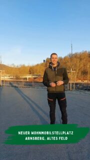 Auf der Zielgeraden: Der neue Wohnmobilstellplatz in Arnsberg, Altes Feld